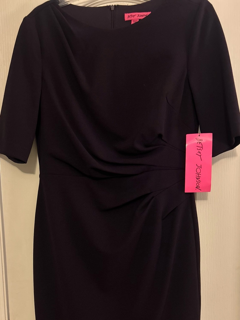 Betsey Johnson Plum Sheath Dress New With Tag